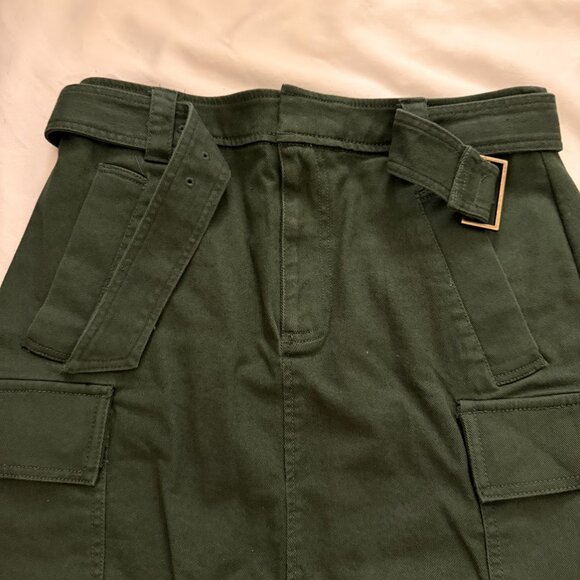 Loft Cargo Belted Skirt - Picture 2 of 4